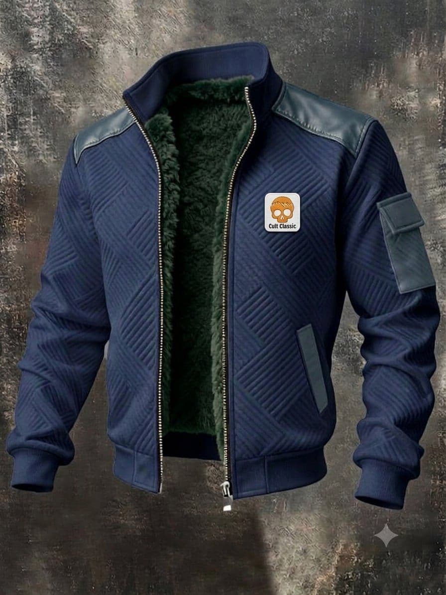 Veste en cuire